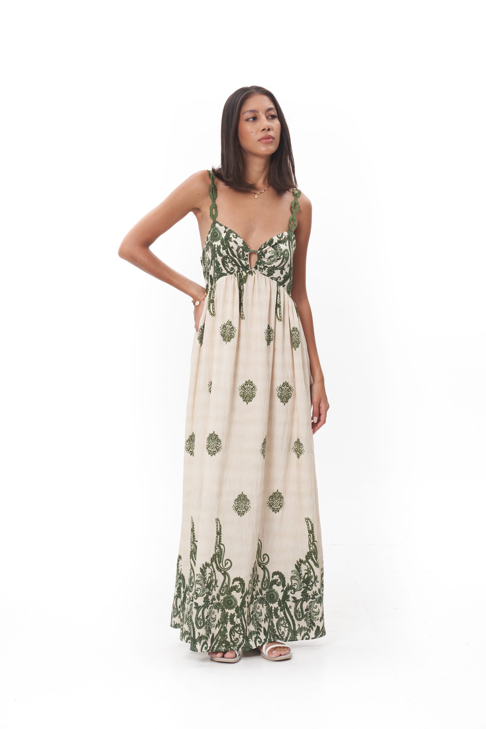 Alira Maxi Dress (Green)