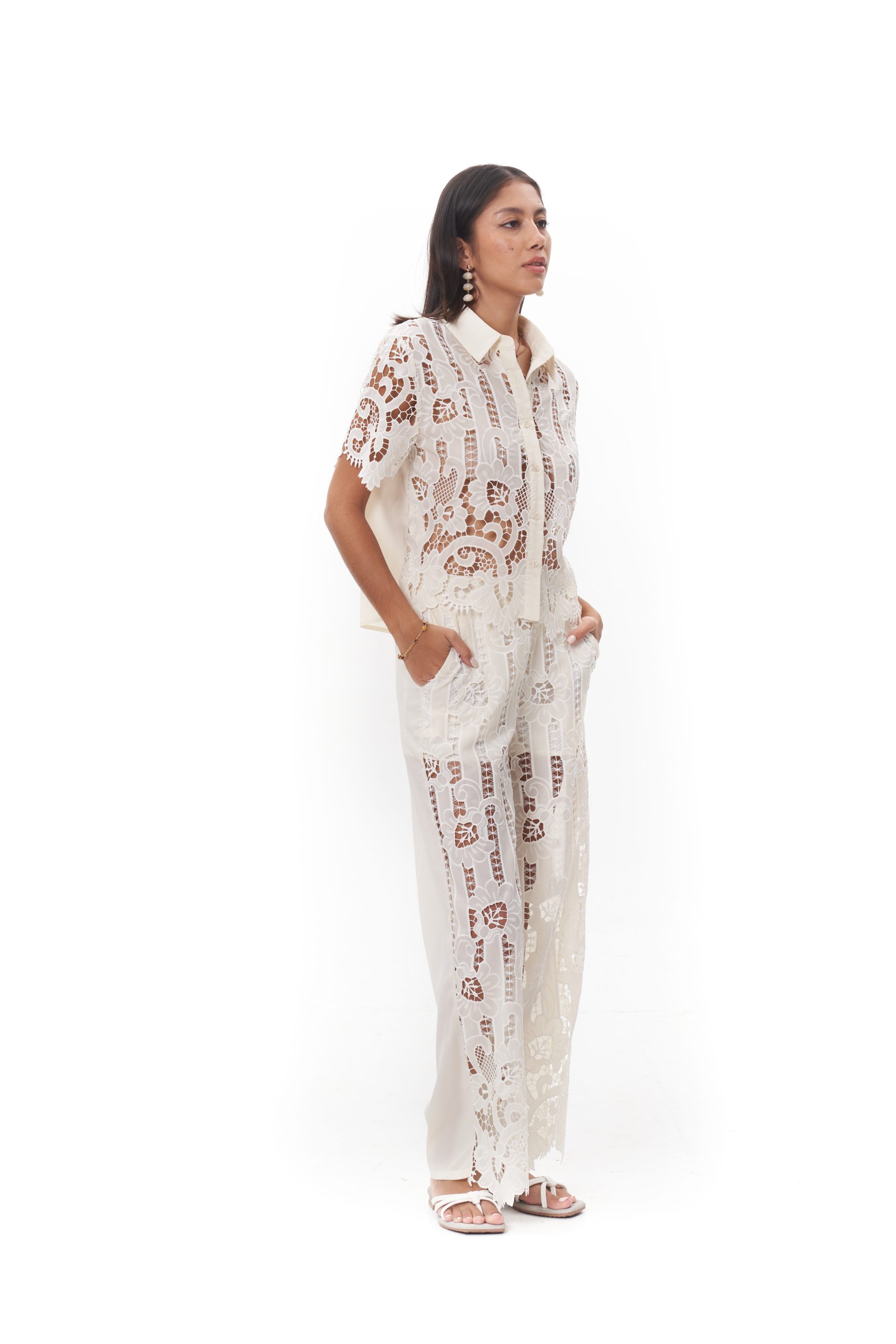 Maribel Lace Pants - Image 3