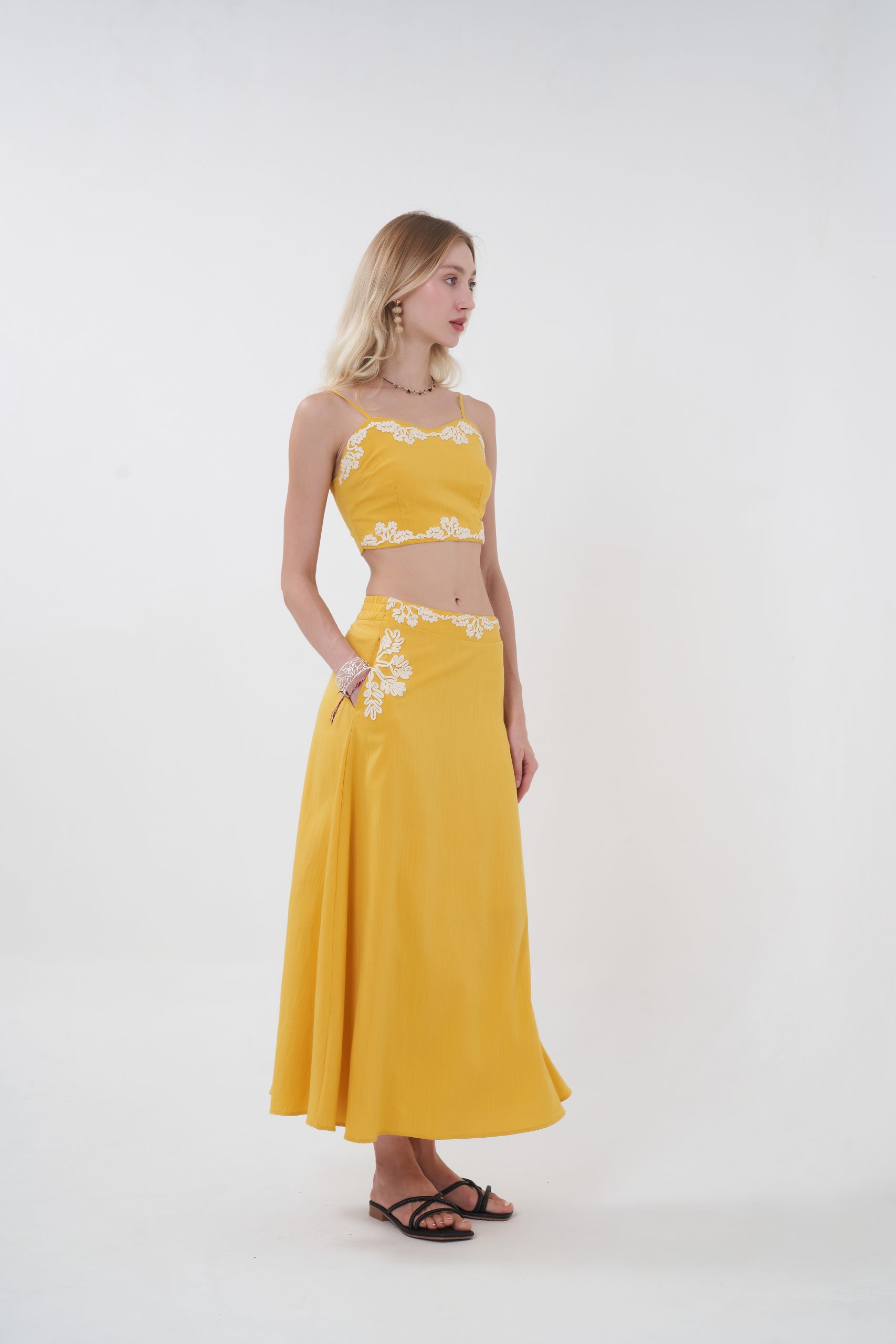 Liora Skirt (Yellow) - Image 3